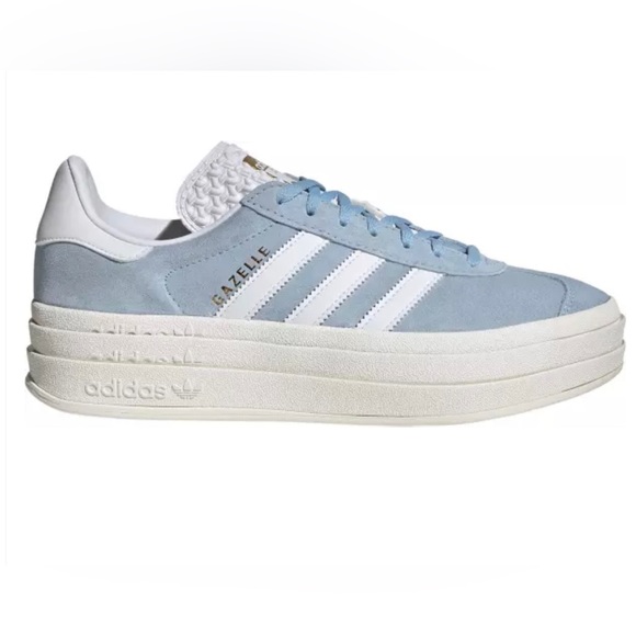 adidas Shoes - Adidas gazelle platform bold blue sneakers